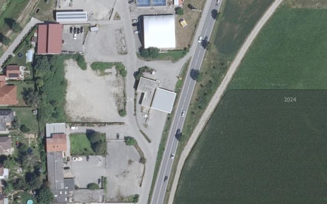 Luftbild von GG Tankstelle Langenrohr