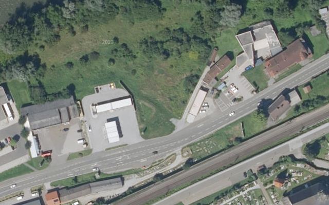 Luftbild von SOCAR Bruck West
