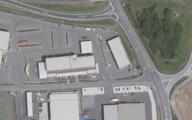 Luftbild von Socar Ring Rast - Spielberg