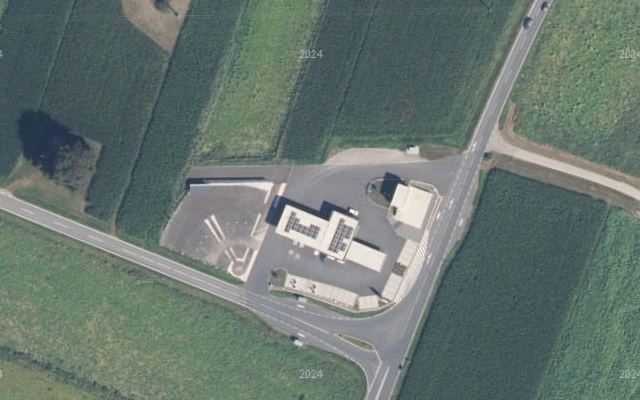 Luftbild von ENI - ERHART SB-Center Graschach