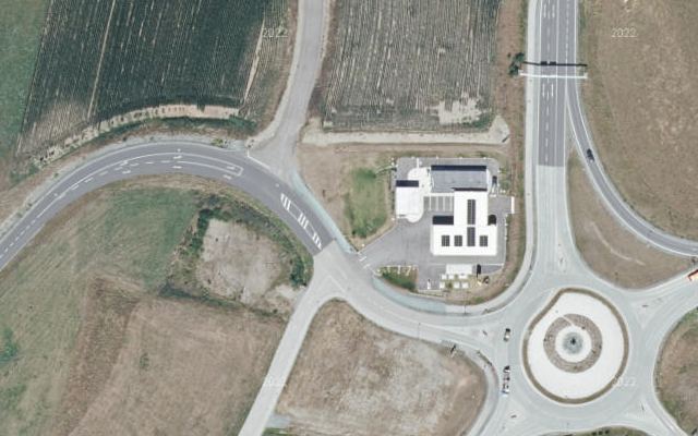 Luftbild von JET TANKSTELLE