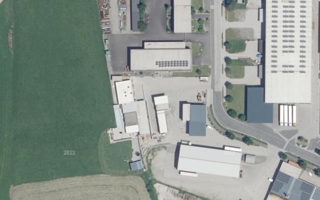 Luftbild von Seebacher Tank- u. Waschcenter