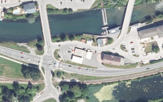 Luftbild von Direct