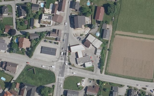 Luftbild von Turmöl