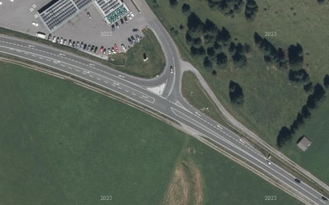 Luftbild von BP