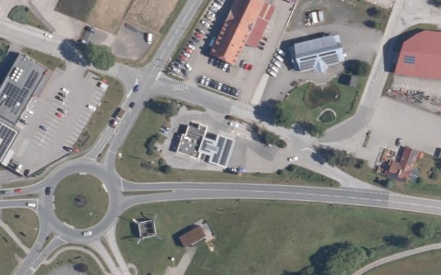 Luftbild von Turmöl