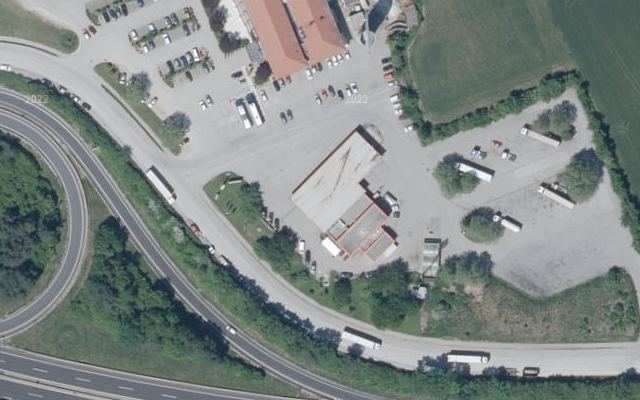 Luftbild von Turmöl