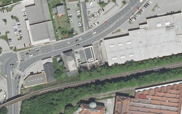 Luftbild von Turmöl