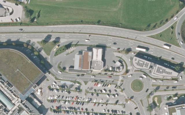 Luftbild von eni