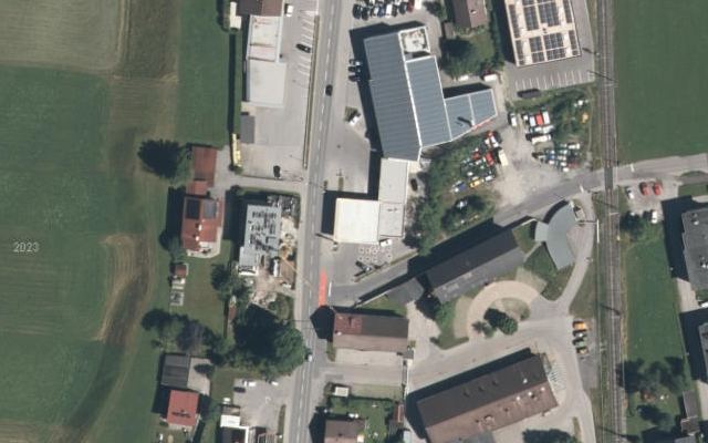 Luftbild von eni