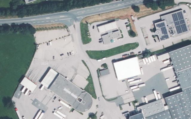 Luftbild von eni
