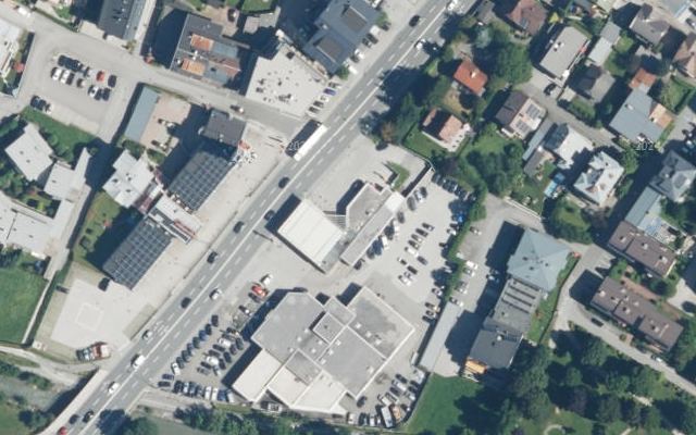 Luftbild von eni