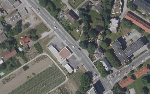Luftbild von eni