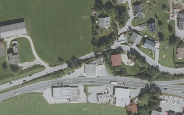 Luftbild von eni