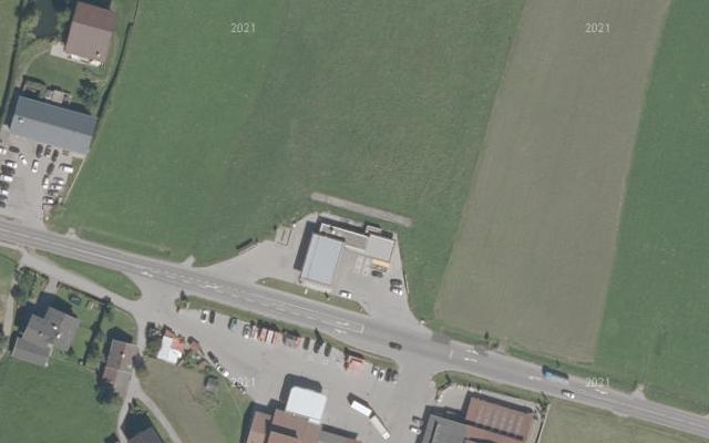 Luftbild von eni