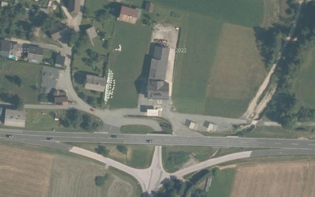 Luftbild von eni
