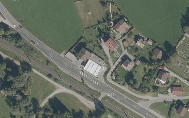 Luftbild von eni