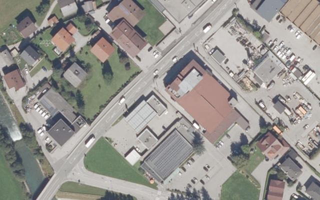 Luftbild von eni