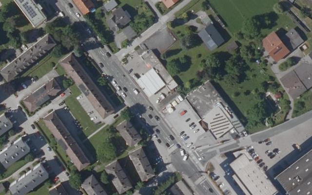 Luftbild von eni