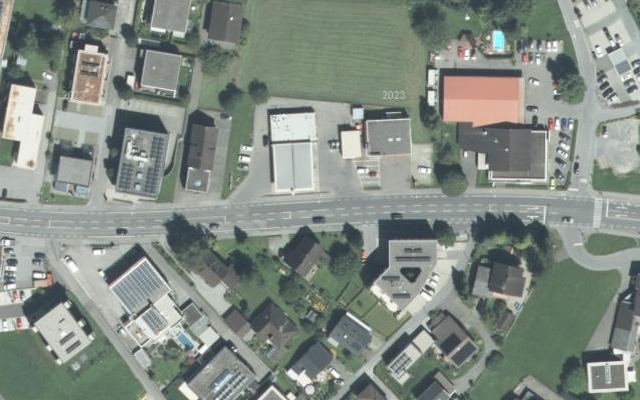 Luftbild von eni