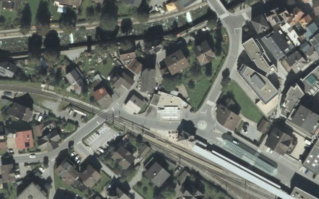 Luftbild von eni