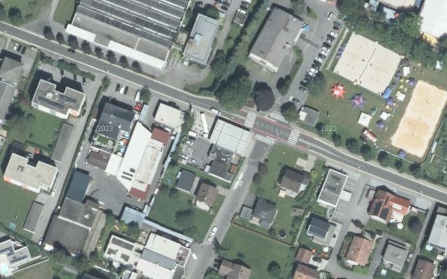 Luftbild von eni