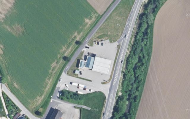 Luftbild von eni