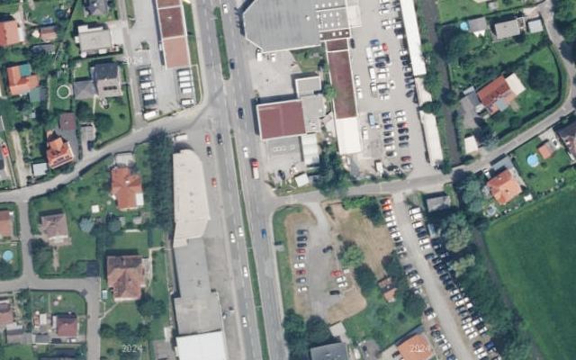 Luftbild von eni