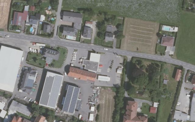 Luftbild von eni
