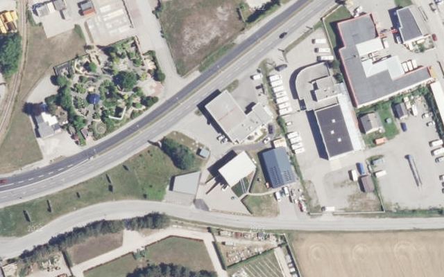 Luftbild von eni