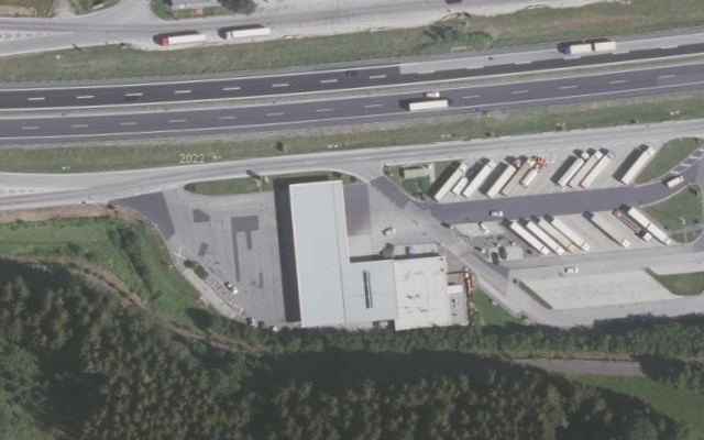 Luftbild von eni