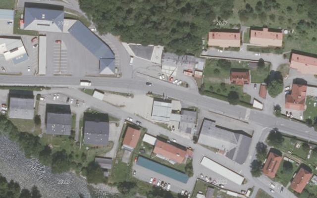Luftbild von eni