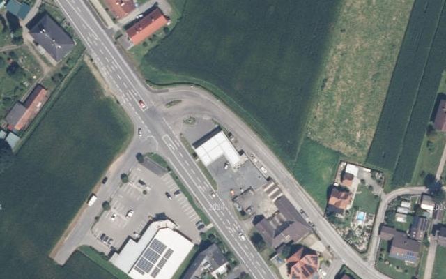 Luftbild von eni