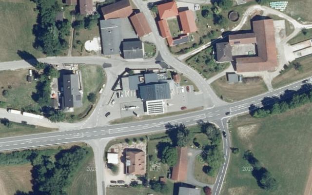 Luftbild von BP
