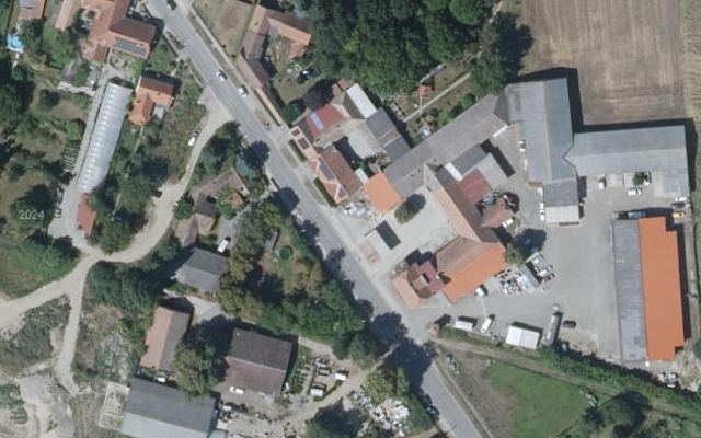 Luftbild von U2 Grund