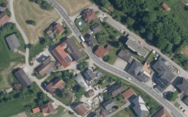 Luftbild von Lagerhaus Niederthalheim