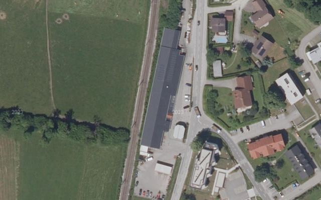 Luftbild von Lagerhaus Altmünster