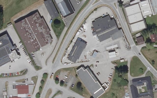Luftbild von Lagerhaus Ohlsdorf