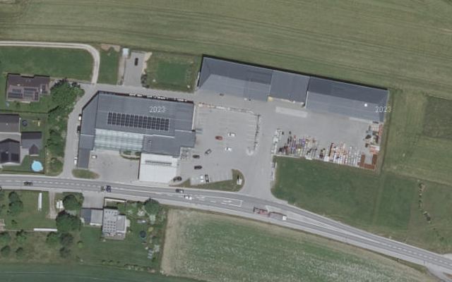 Luftbild von Lagerhaus Vorchdorf