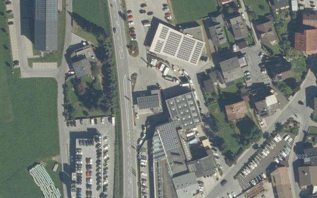 Luftbild von Freie Tankstelle