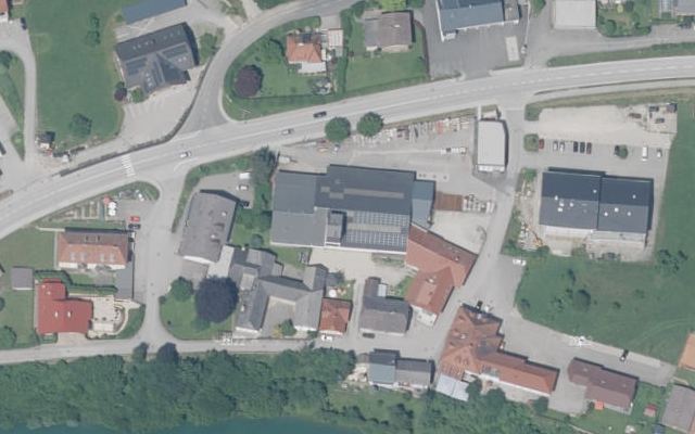 Luftbild von Genol Lagerhaus Innviertel-Traunviertel-Urfahr