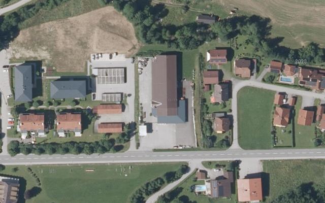 Luftbild von Genol Lagerhaus Innviertel-Traunviertel-Urfahr