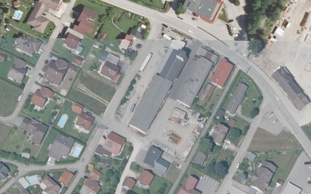 Luftbild von Genol Lagerhaus Innviertel-Traunviertel-Urfahr