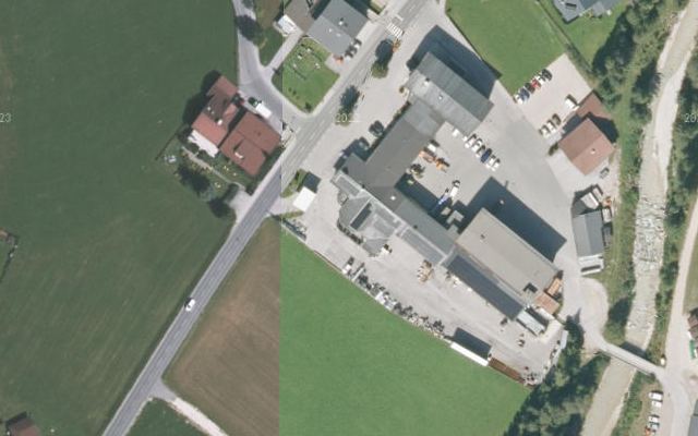 Luftbild von JFJ Baumarkt