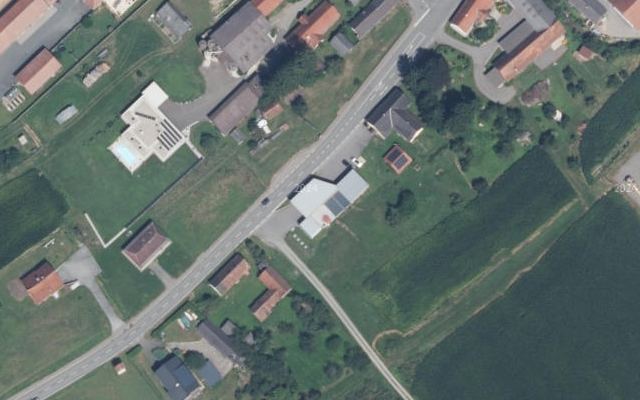 Luftbild von M3 Fresing