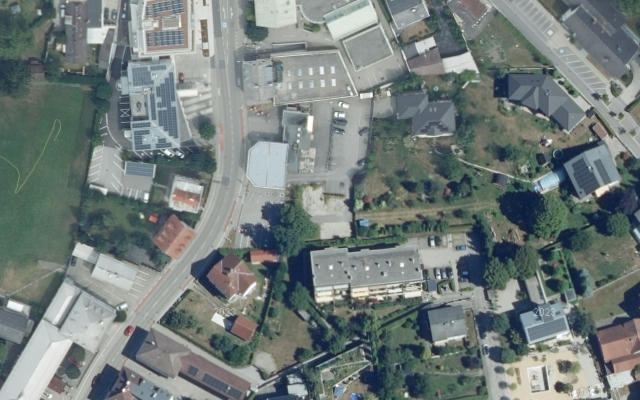 Luftbild von M3 Braunau