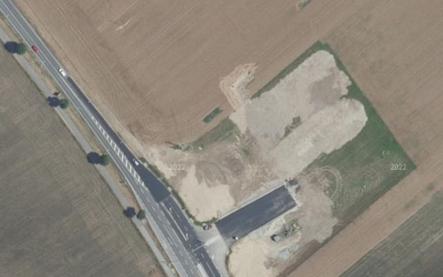 Luftbild von Shell Austria