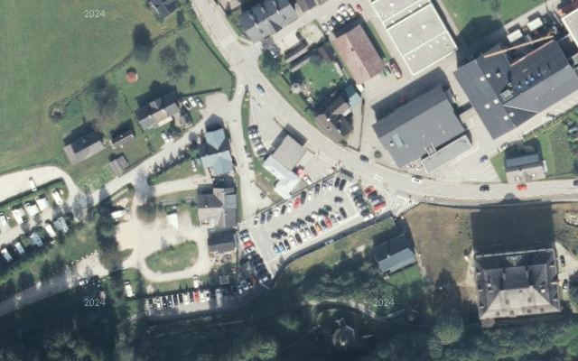 Luftbild von K&K Tankstelle Hallstatt