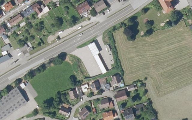 Luftbild von Seebacher Tank- u. Waschcenter