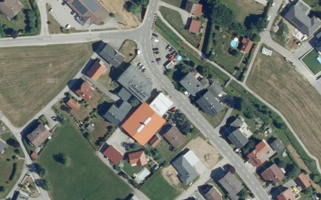 Luftbild von Shell Tankstelle Litzlbauer